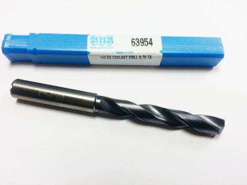 8.7mm SGS Carbide 5xD TiALN Coolant Thru Coated Drill 63954 (N 788)