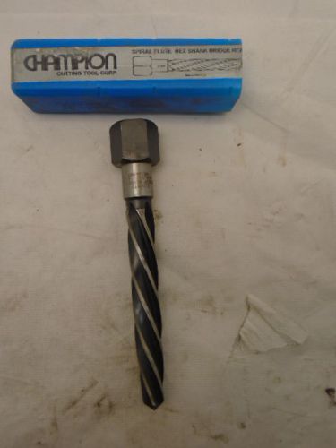 Champion spiral hex shank reamer 1-1/16 free shipping to us for sale