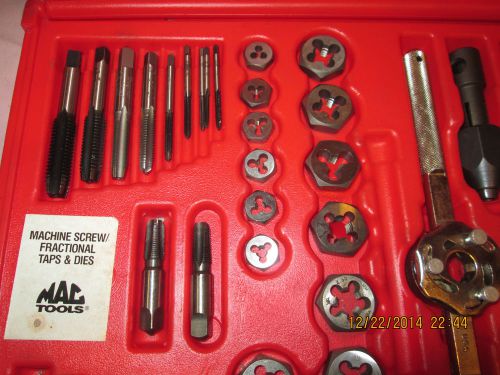 MAC Tools TD PLUS 78 Pc. Deluxe Threading and Drill Bit Set (US/Metric) w/Case *