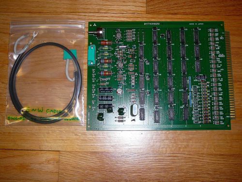 Mitsubishi wire edm card by171a316g52 with connecting cable for sale