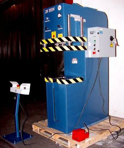 Brand new 20 ton pressmaster c-frame hydraulic press for sale