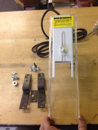 *new* brett-guard  band saw/ drill press blade guard with light! for sale