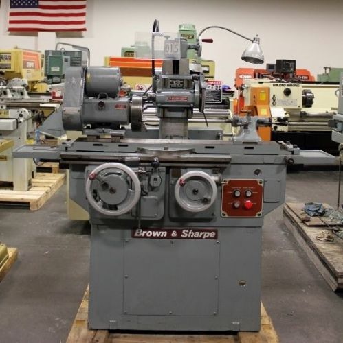 #13 brown &amp; sharpe universal tool &amp; cutter grinder (new 1978) for sale