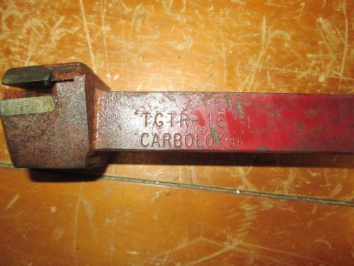 metal lathe bit holder Carboloy TGTR-16-4
