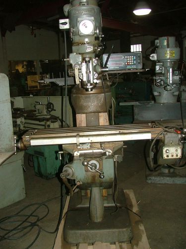 BridgePort Vertical Mill, 9X42 Table with Power feed, R8 2HP VS Head, Acu-Rite