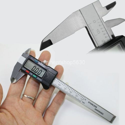 Digital vernier electronic gauge caliper micrometer 3.9&#034;100mm micrometer steel for sale