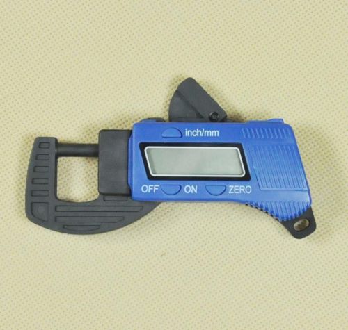 New 0.5&#034; Carbon Fiber Composites Digital Thickness Caliper Micrometer Guage