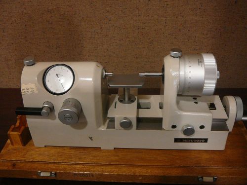 Mitutoyo bench comparator/micrometer for sale
