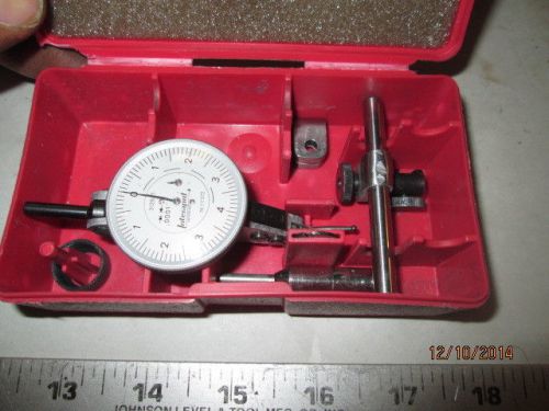 Machinist lathe mill interapid 312b - 3 dial gage gauge indicator set in case for sale