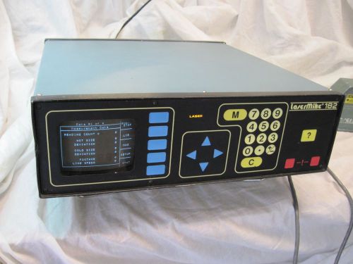 Lasermike system 182-10 processor and 101 scanner laser micrometer for sale
