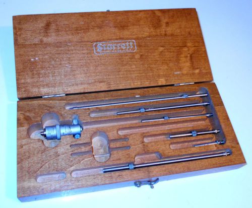 Starret No.124 Inside Micrometer Set With Case
