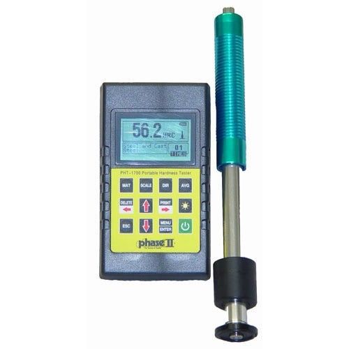 Phase ii portable hardness tester for cast/rough surface parts, #pht-1750 for sale