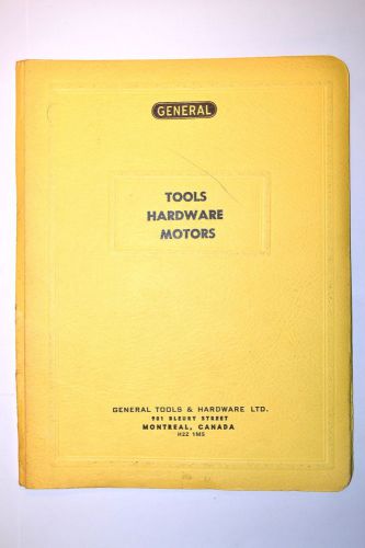 5 GENERAL TOOLS HARDWARE STORE DEALERS BINDER CATALOGS #RR600 Precision Tools