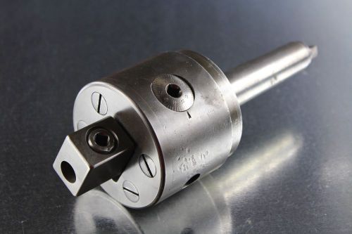 Micro precision boring head 3 morse taper 3mt shank 1/2&#034; tool capacity for sale