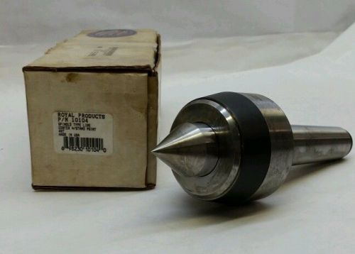 Royal products 10104 4mt spindle type live center w/standard point for sale