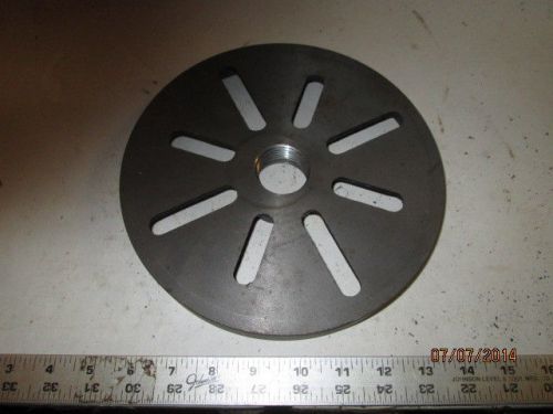 MACHINIST LATHE Large CLEAN Face Plate for South Bend ? Lathe 8 1/2&#034; 1 1/2&#034; Bore