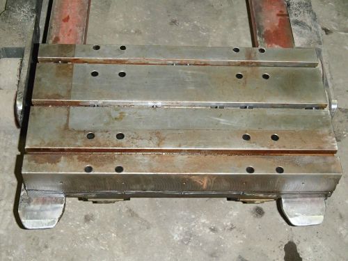 26&#034; x 14&#034; T-Slotted Steel Table Layout Welding Weld Plate T-Slot Cast Iron A+A+A