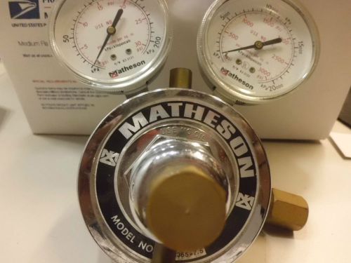 Matheson model sp-2365-7.5 regulator with 2 gauges for sale