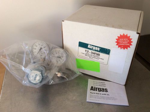 Airgas y12-244f specialty gas regulator 2 stage high purity 250 psi cga580 new for sale