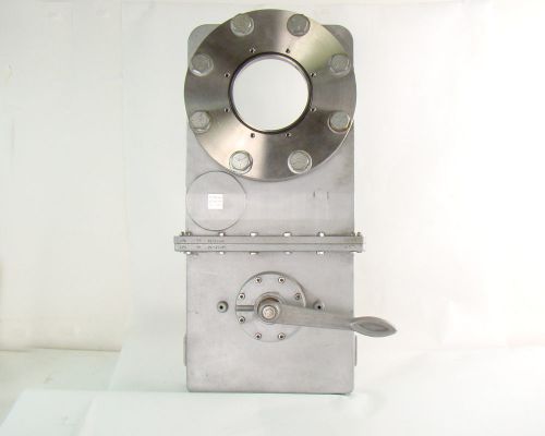 Vacuum research 94577-101 viton ultra high vacuum gate valve iso 180 flange for sale