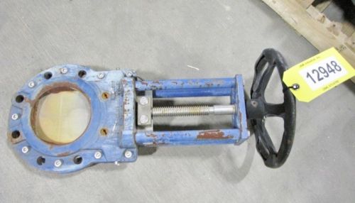 USED REISS 6&#034; KNIFE GATE VALVE