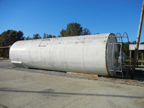 4,000 cu.ft. (30,500 gallon) silo, carbon steel vertical tank with epoxy lining for sale