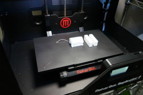 Makerbot Replicator 2 MACHINED BUILD PLATE UPGRADE W Notch 3D Printer glass alt