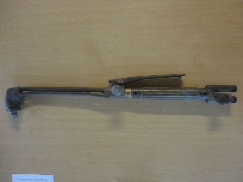 Vintage airco cutting torch tool 19 1/2&#034; long missing tip &amp; set screw for sale