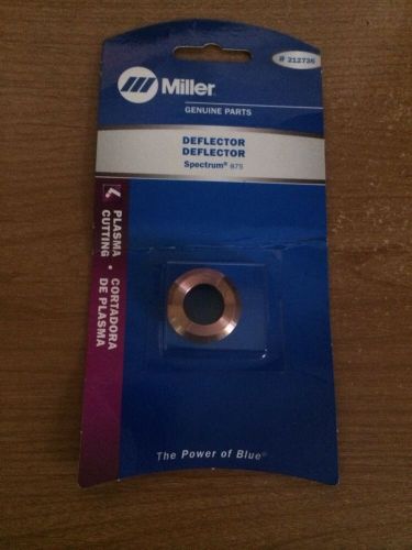 Miller spectrum 875 plasma cutting deflector #212736 for sale
