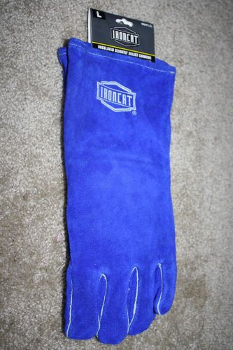 Ironcat Insulated Slightly Select Cowhide Welding Gloves Size Large