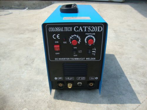 Cat-520d, 50amp plasma cutter &amp; 200a tig/ arc welder mma includes foot pedal for sale