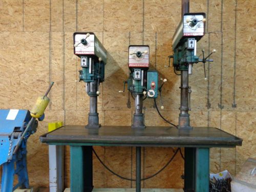 Powermatic mdl 1200 3 head drill press for sale