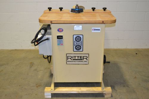 Ritter cr3553 tilting spindle profile sander, 230v, 2hp, excellent cond.(2007) for sale