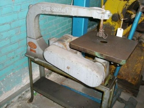 Powermatic 24&#034; woodworking scroll saw - model 95- &#034;as is&#034; for sale
