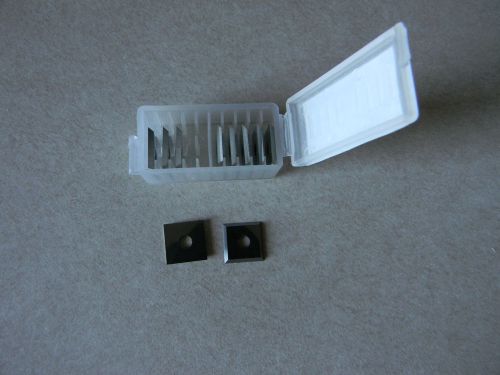 Indexable carbide inserts 12mmx12mmx1.5mm replacements-10 pak for sale
