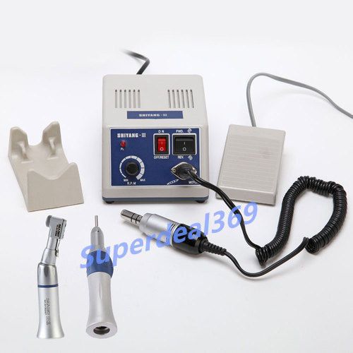 35k dental electric marathon micro motor n3 + contra angle + straight handpiece for sale