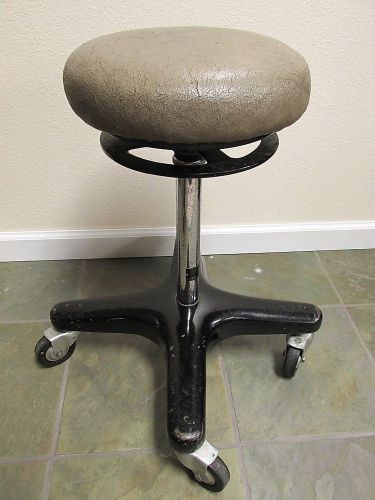 Ritter mobilrest stool machine age industrial mid century stool for sale
