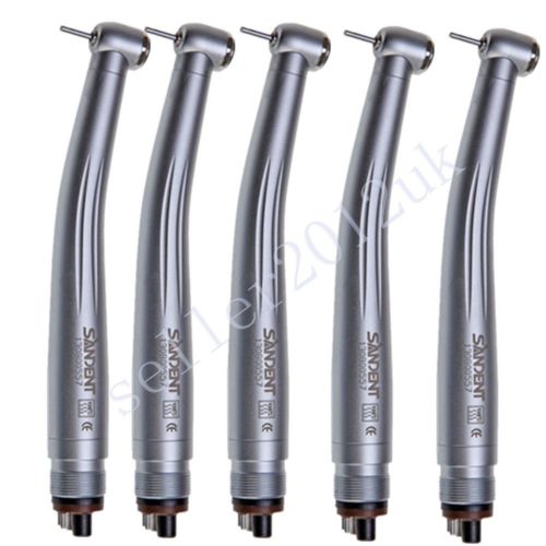 5* nsk style dental fast high speed handpiece 4 hole push button for sale