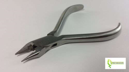 Light Wire Pliers With Cutter 3 Grooves Orthodontic Dental Cobalt Steel Inserted