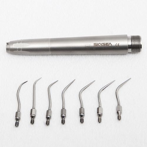 G-type dental super sonic air scaler scaling handpiece fit kavo 2 hole &amp; 7 tips for sale