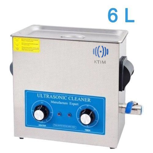 Ultrasonic cleaner heater 6l stainless steel basket part jewelry qixi-06 ktim® for sale