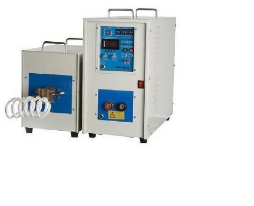 45kw dual station 30-80khz high frequency induction heater furnace new for sale