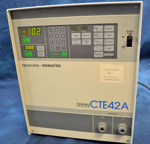 Yamato Kamatsu CTE-42A Coolnics Circulator 0-70?C ±0.1 °C Precision Programmable
