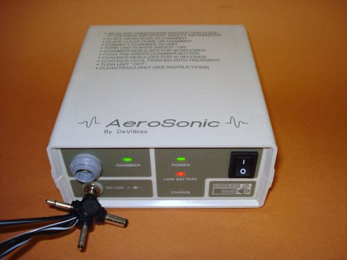 DeVilbiss AeroSonic 5000. Turns on.  Unit Only.