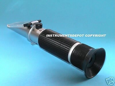 Hd heavy duty! 0--80%brix atc refractometer professional style new! for sale