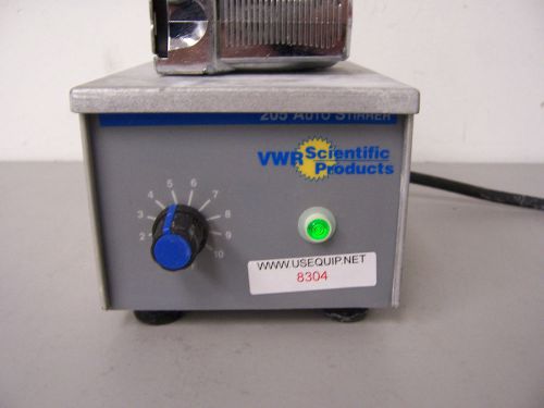 8304 vwr 205 auto stirrer 4&#034; x 6&#034; plate for sale