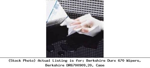 Berkshire Durx 670 Wipers, Berkshire DR6700909.20, Case Laboratory Consumable