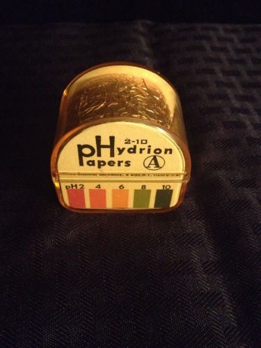 NEW pH Hydrion Papers 2-10 pH Test