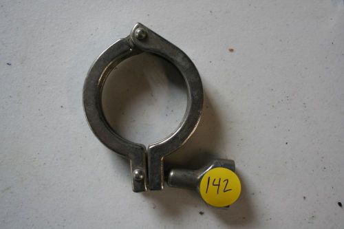 Set of 33 stainless steel tri clamps 2 1/4&#034;