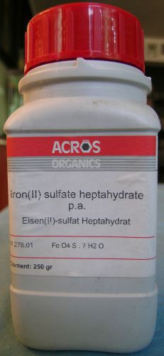 Iron (II) Sulfate heptahydrate, p.a. Acros Organics